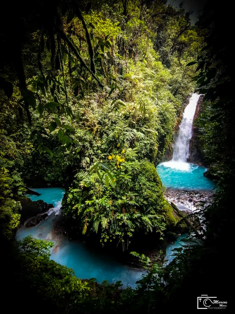 Blue Falls of Costa Rica - La Pintada